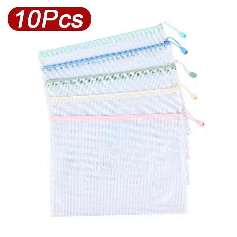 5-30 Pcs Document Zipper Mesh  - đánh giá và giá Supply Of Office Stationery