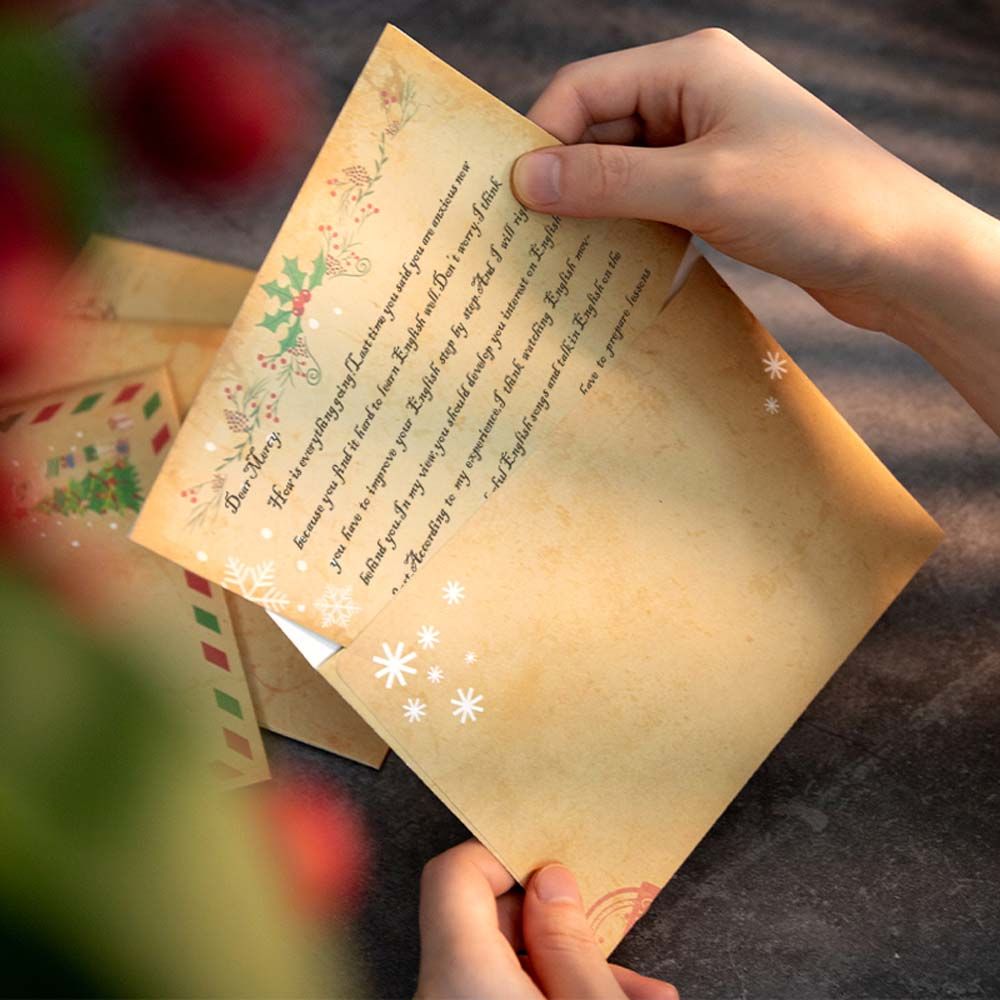 DIY 6pcs/set Greeting Card Inv - đánh giá và giá Letter Envelope Kraft