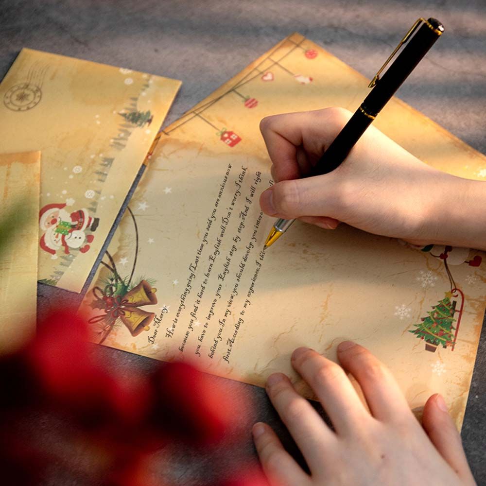 DIY 6pcs/set Greeting Card Inv - đánh giá và giá Letter Envelope Kraft