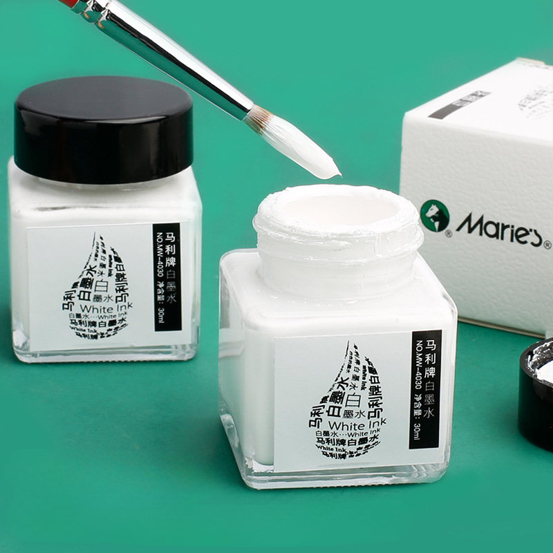 30ML Bottled Watercolor White  - đánh giá và giá Correction Fluid White