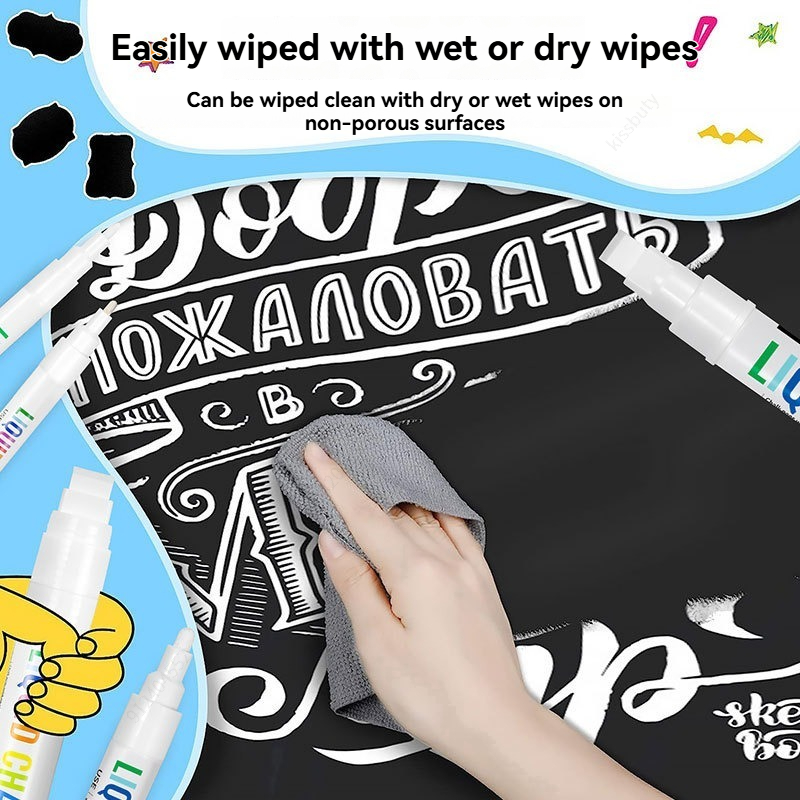 5pcs/set White Chalk Markers L - đánh giá và giá Correction Fluid White