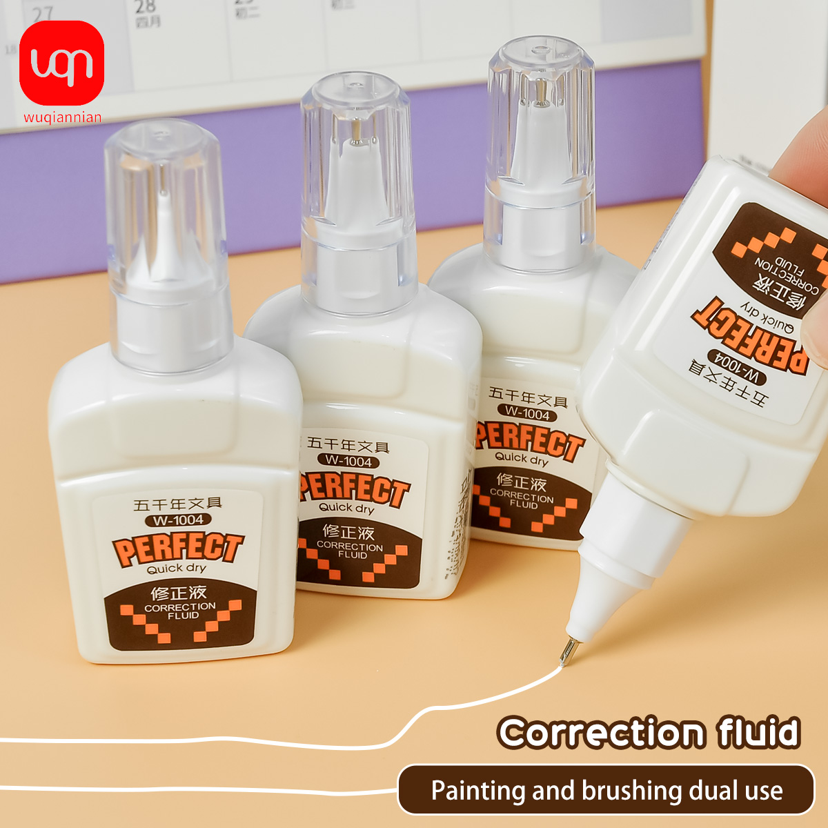 WQN-3/6/12PCS18ml Correction F - đánh giá và giá Correction Fluid White