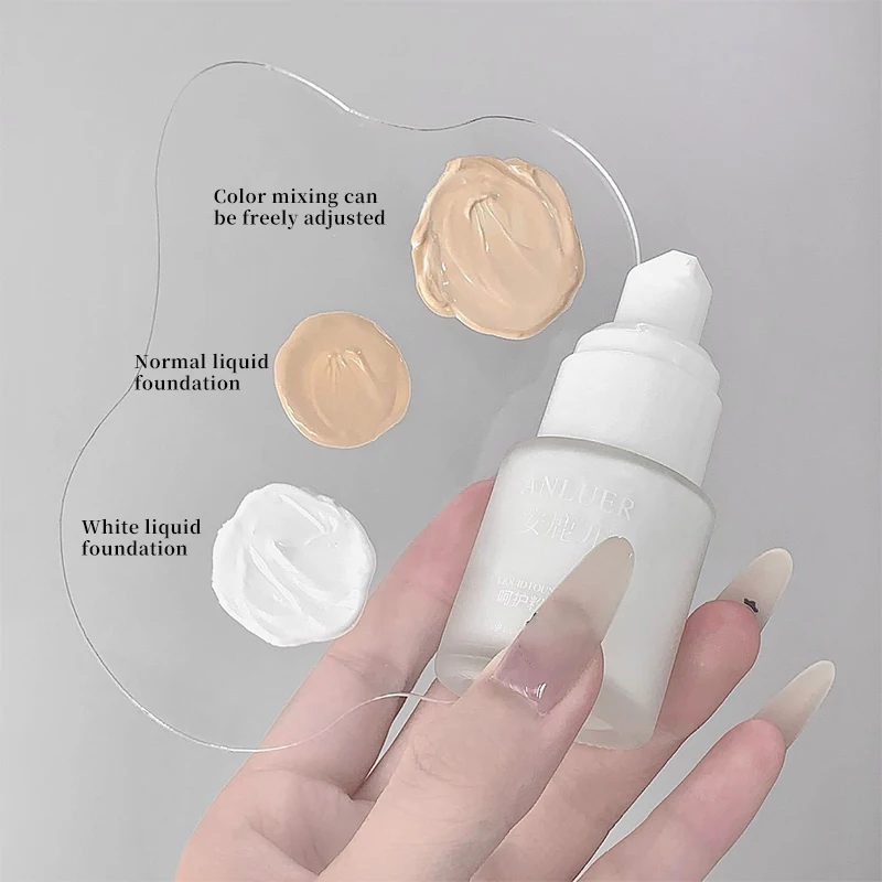 Matte White Liquid Foundation  - đánh giá và giá Correction Fluid White