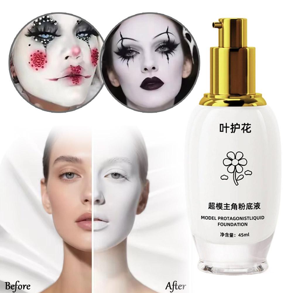 White liquid foundation Long-L - đánh giá và giá Correction Fluid White