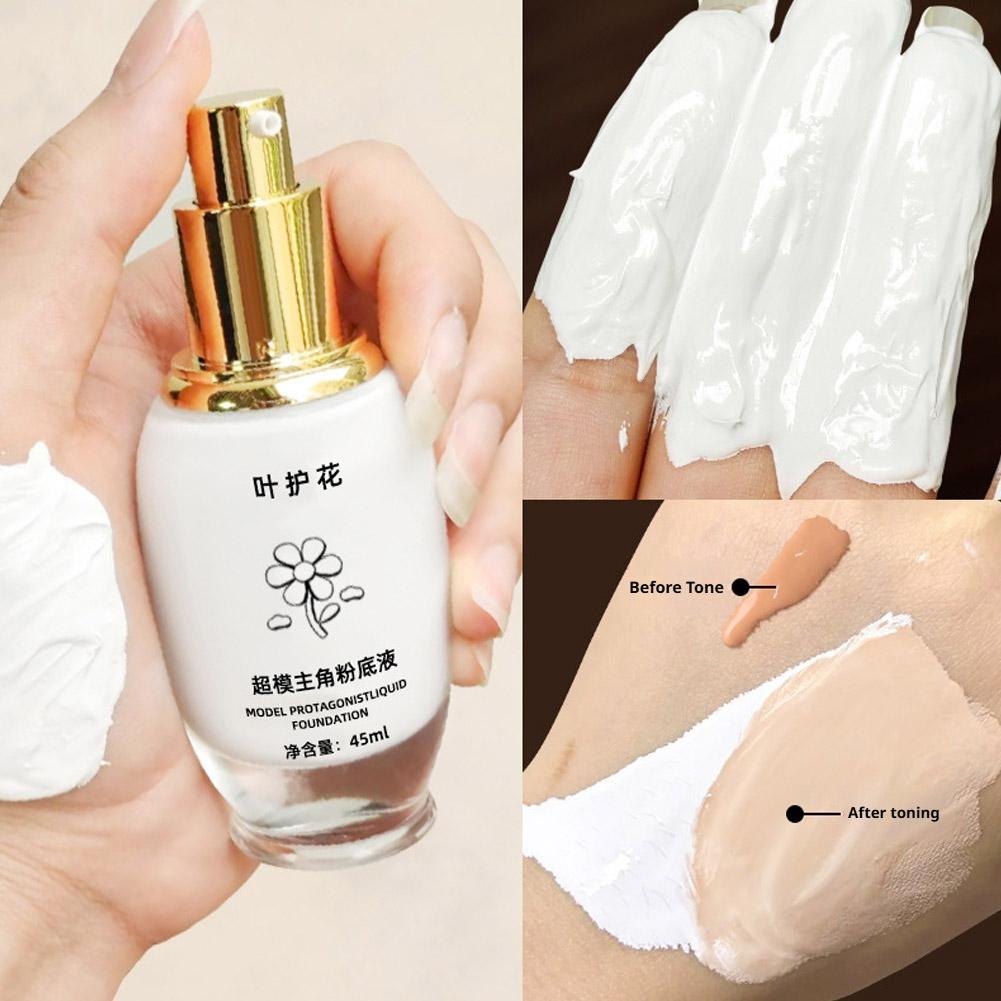 White liquid foundation Long-L - đánh giá và giá Correction Fluid White
