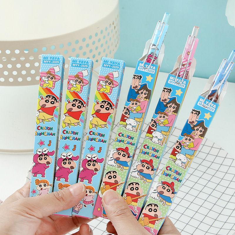 6Pcs Cartoon Crayon Shin-Chan  - đánh giá và giá Supply Of Office Stationery