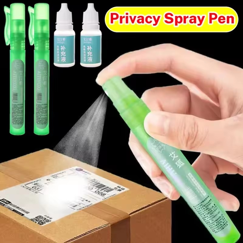 Data-Erase Privacy Spray Pen H - đánh giá và giá Correction Fluid White